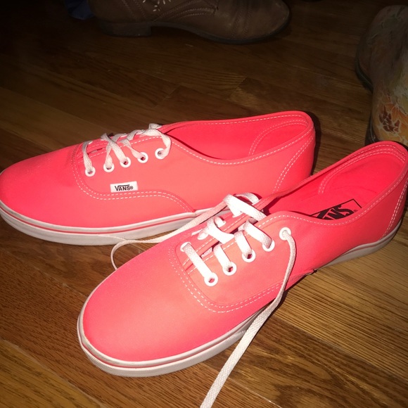 bright pink vans